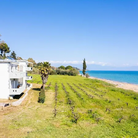 Beachfront Nest Memi Koroni-seaheaven House A3